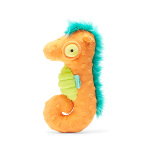 Swirlin Shirley the Seahorse Plush Tug Dog Toy