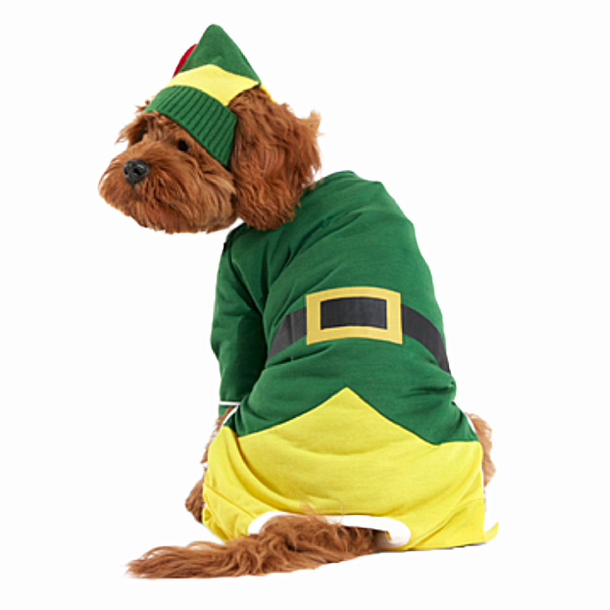 Buddy The Elf™ Dog Hat and Pajamas - Image 2