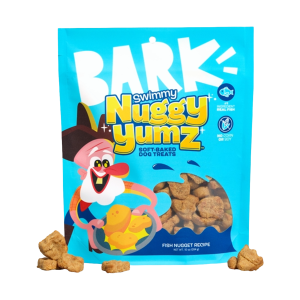 Swimmy Nuggy Yumz™ Fish Soft & Chewy Dog Treats. 10 oz