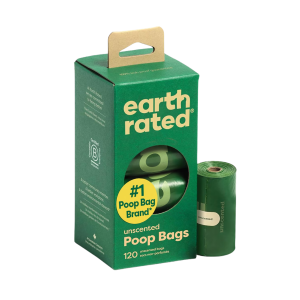 Earth Rated® Dog Poop Bags. 8 Refill Rolls. 120 Ct Bags